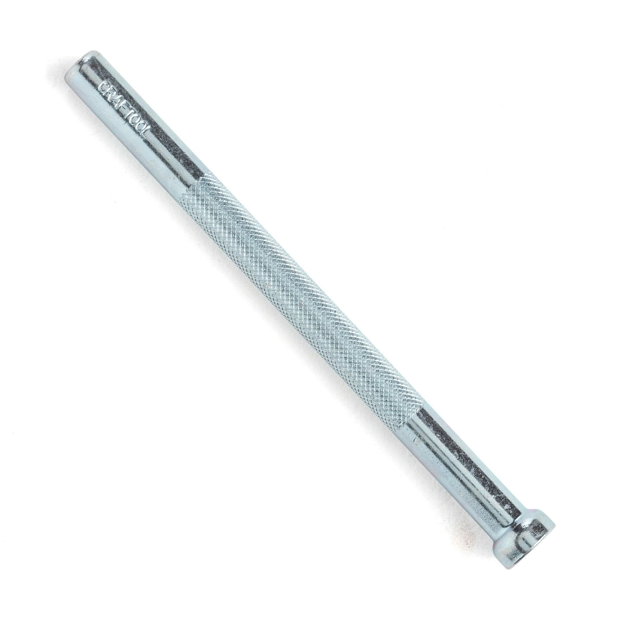 Domed rivet setter side view.
