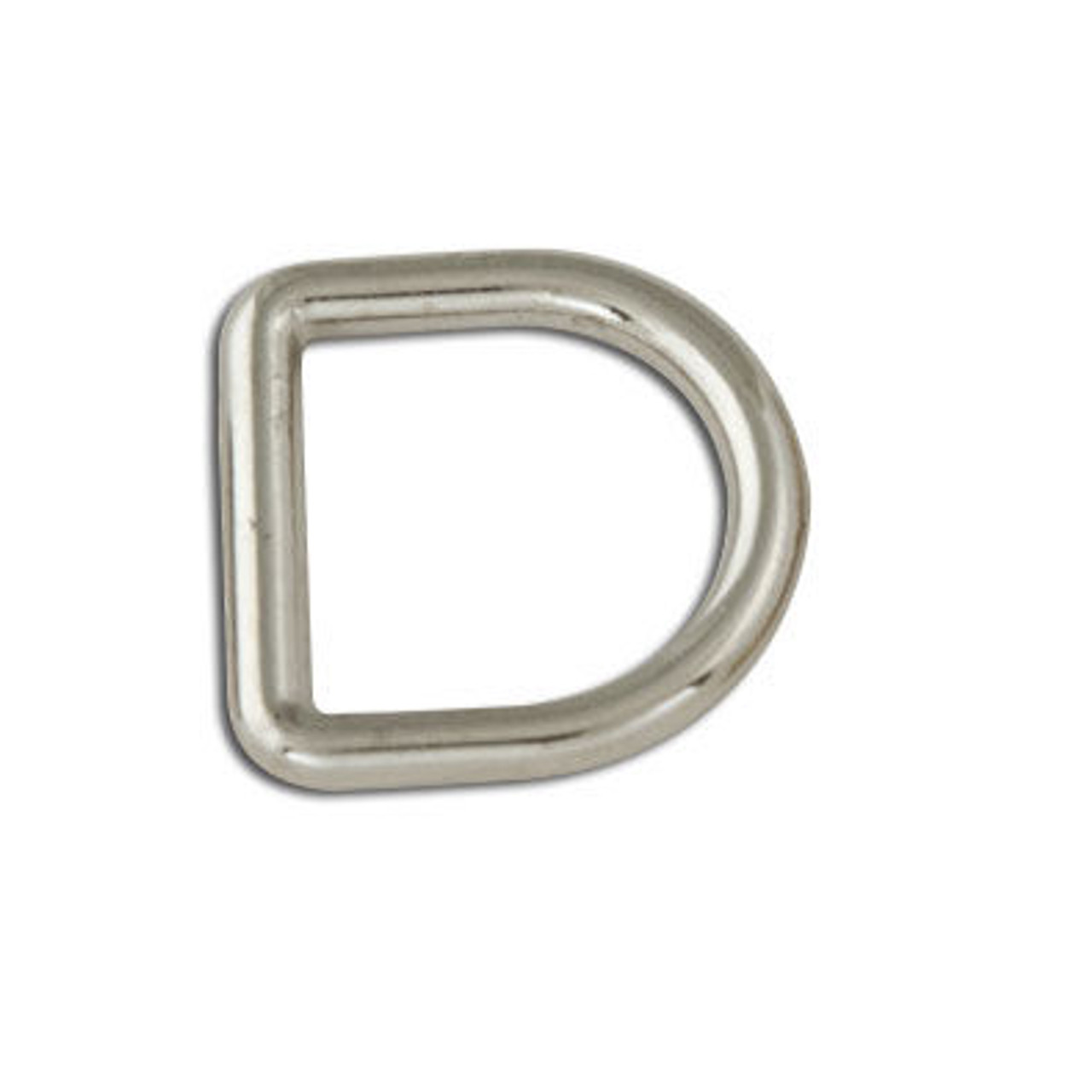 Decorative Solid D-Rings 1/2" 1167-02