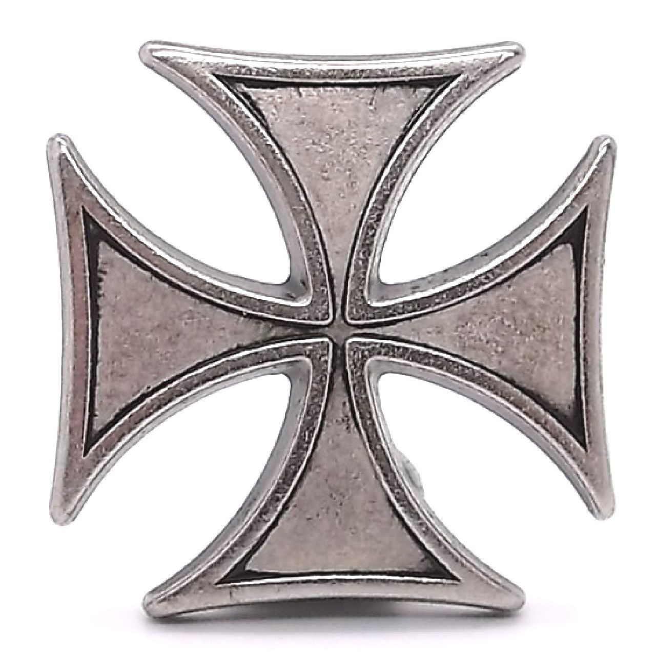 Antique Nickel Cross Concho 1" (2.5 cm) 7758-16