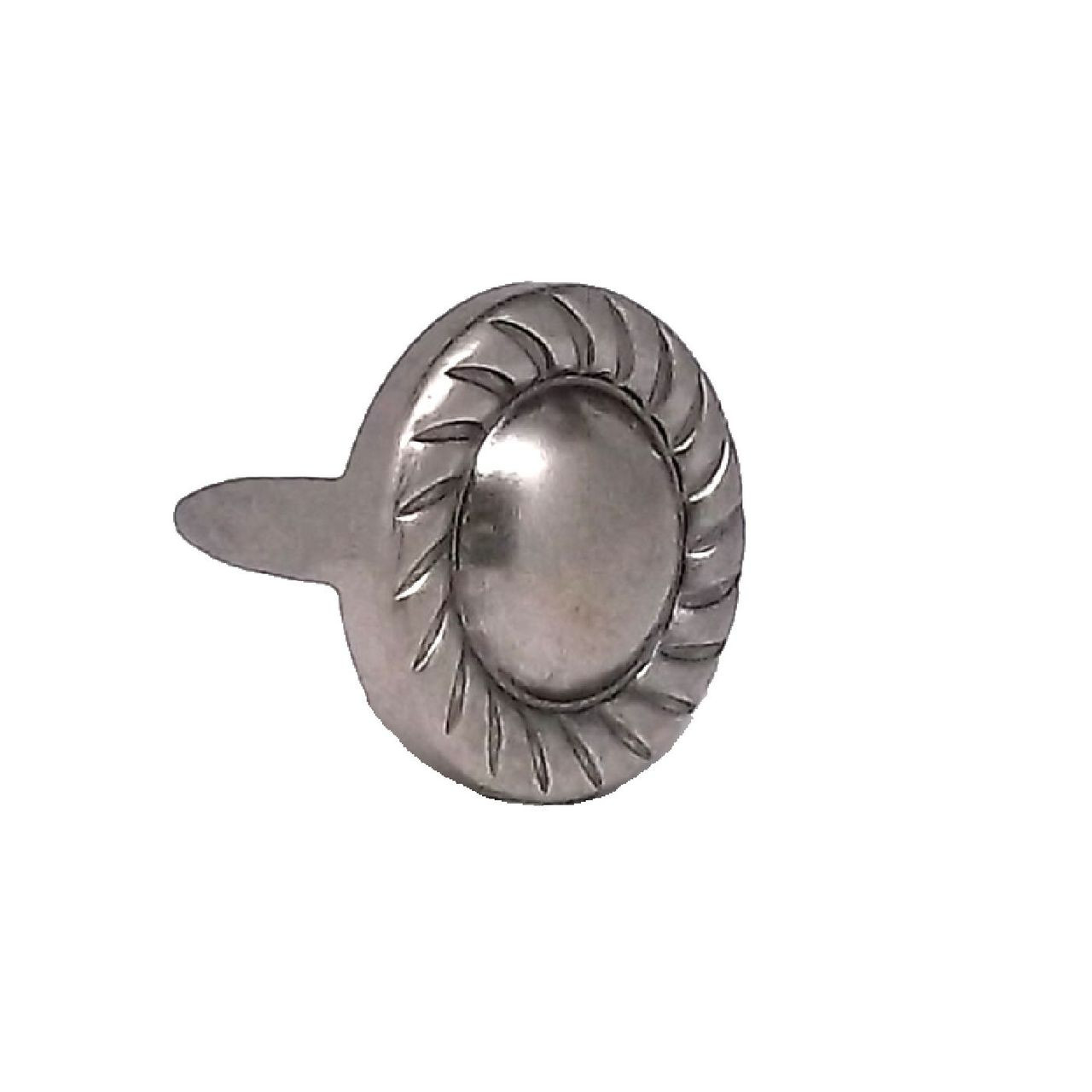 Nickel Plated Round Head Upholstery Tacks | 3/8