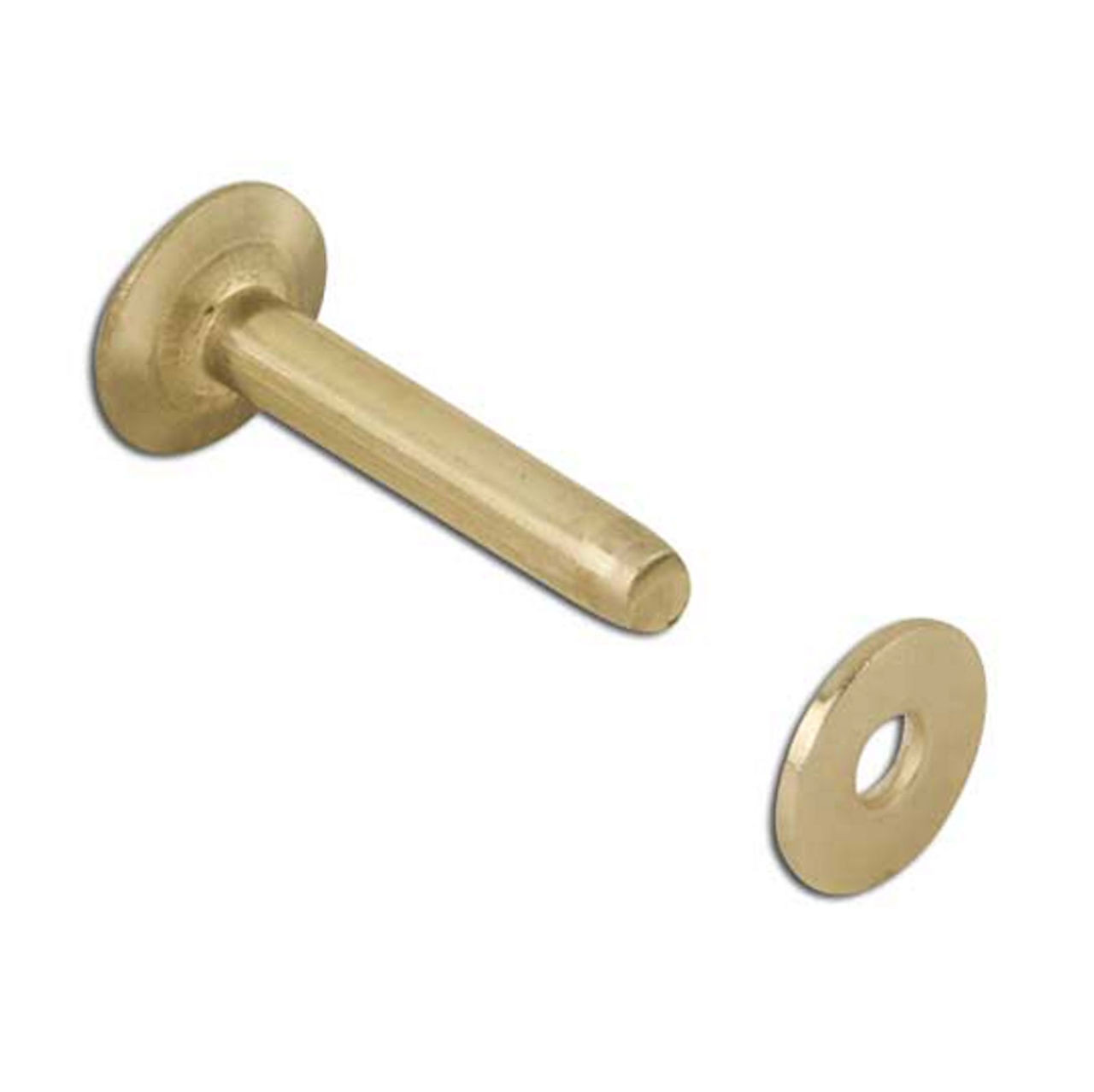 Brass Rivets and Burrs 1/2 #12 50 Per Pack 11280-21 - Stecksstore