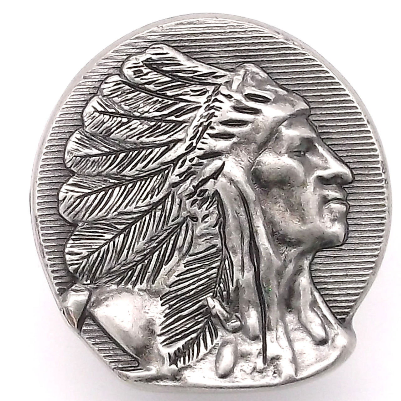 Right Facing Antique Nickel Snap Set 