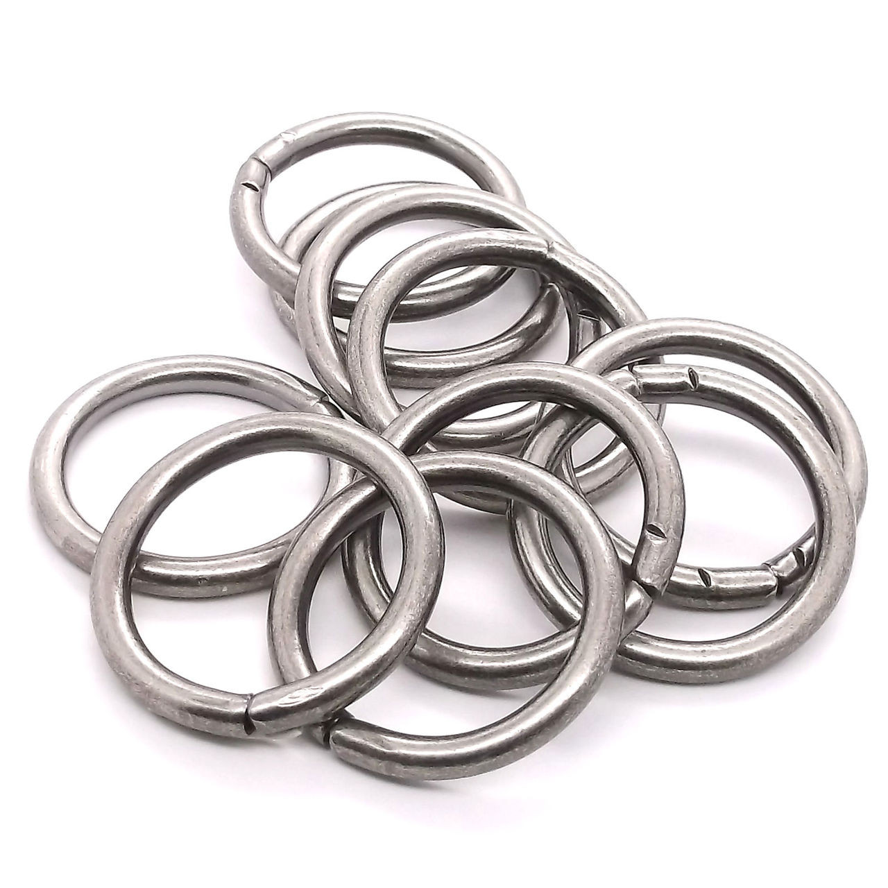 Ring Smooth Antique Nickel 10 Pack Bulk