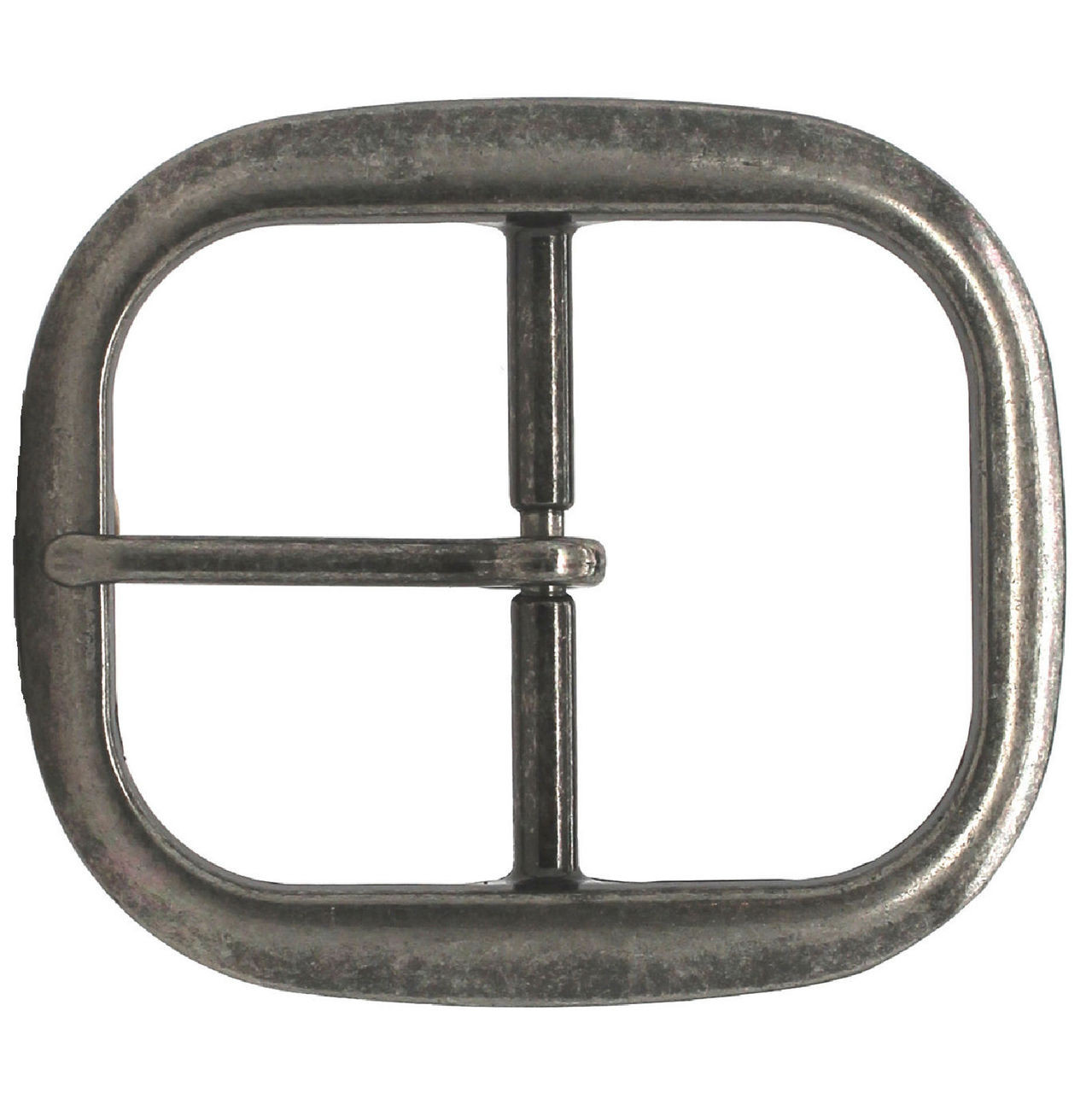 Nickel Plated Half-Metal Buckle 1 Inch