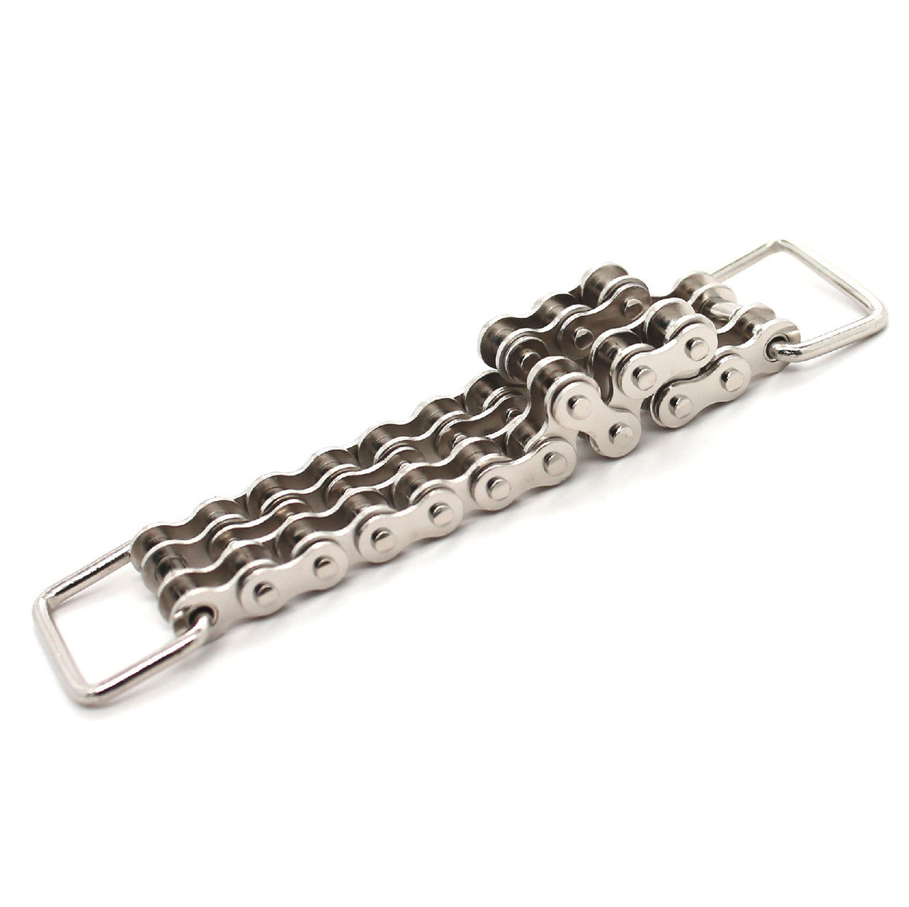 Steel Biker Chain Ductile Bent