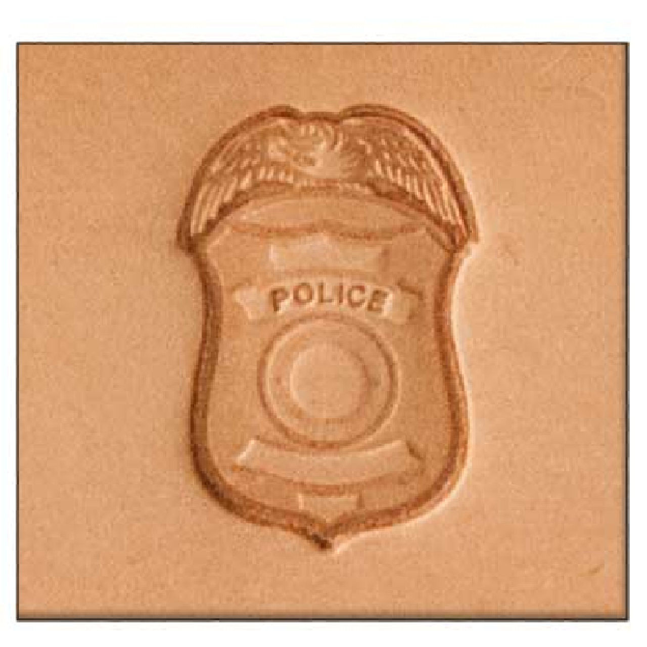 Police 3-D Stamp