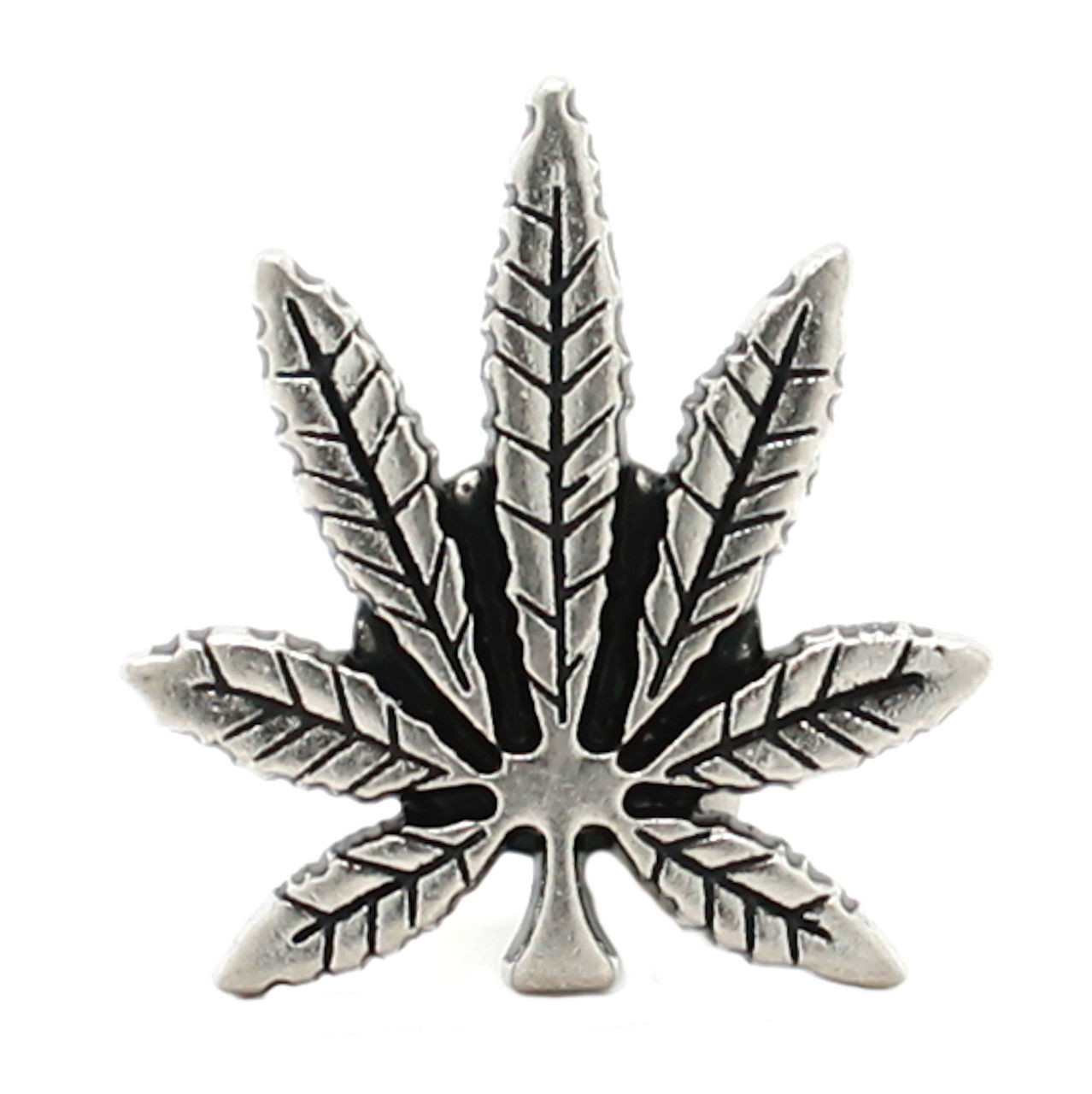 Hemp Leaf Nickel Decorative Line 24 Snap Cap