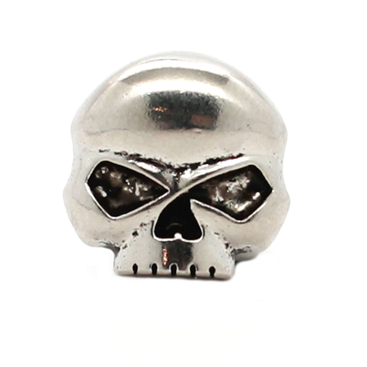 Skull Nickel Decorative Line 24 Snap Cap 3/4"1265-995