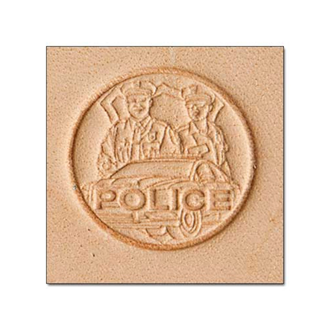 Police 3-D Stamp