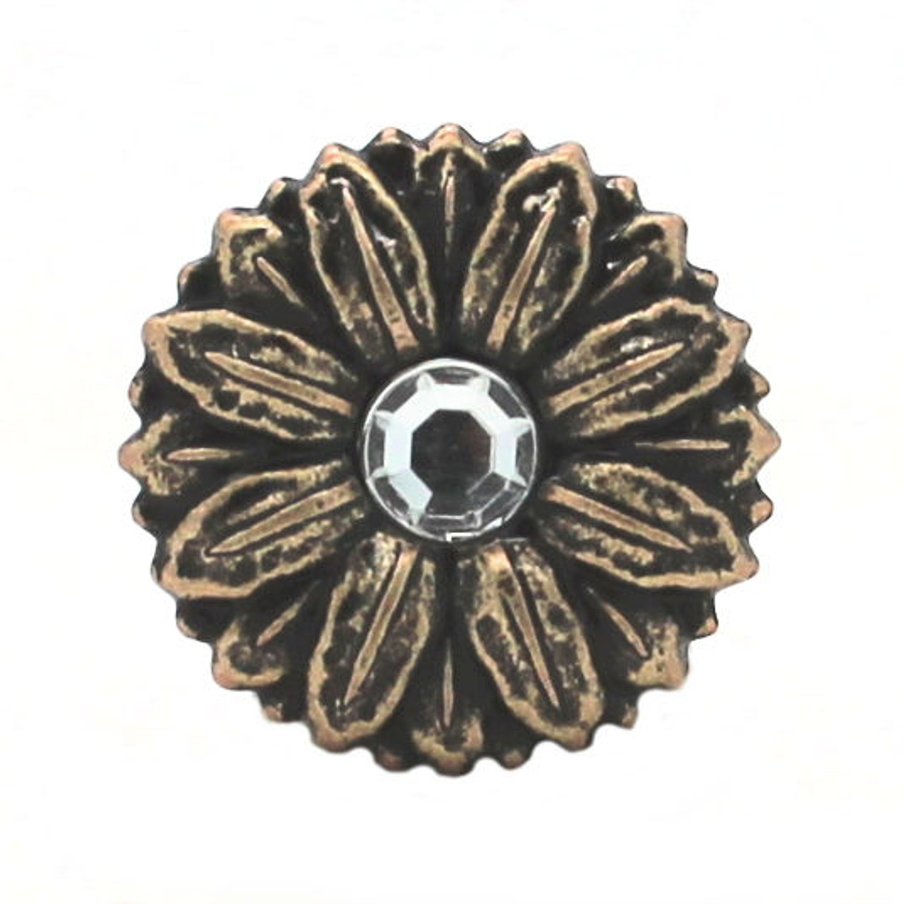 Sunflower Antique Brass Decorative Line 24 Snap Cap