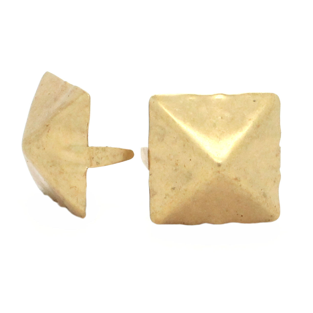 Brass Pyramid 1" Diameter Spots 10 pk