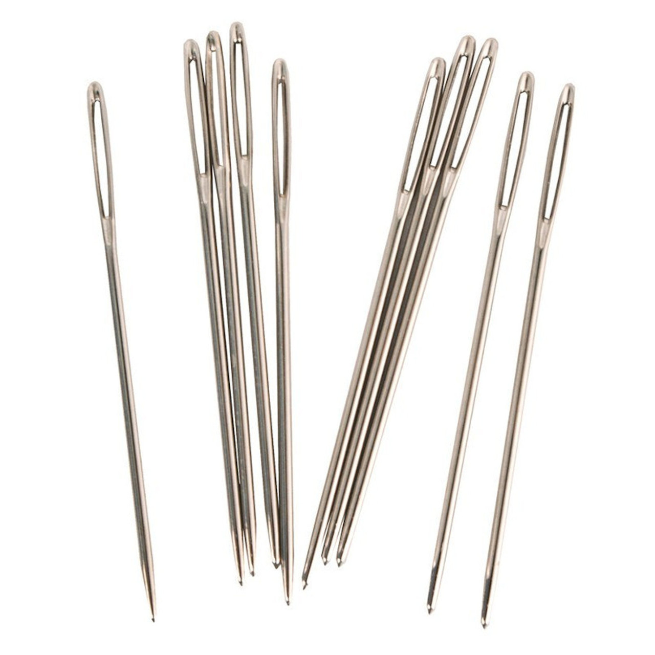 Large Eye Stitching Needles Blunt Tip 10 Pack BN018-10 Made in USA ...