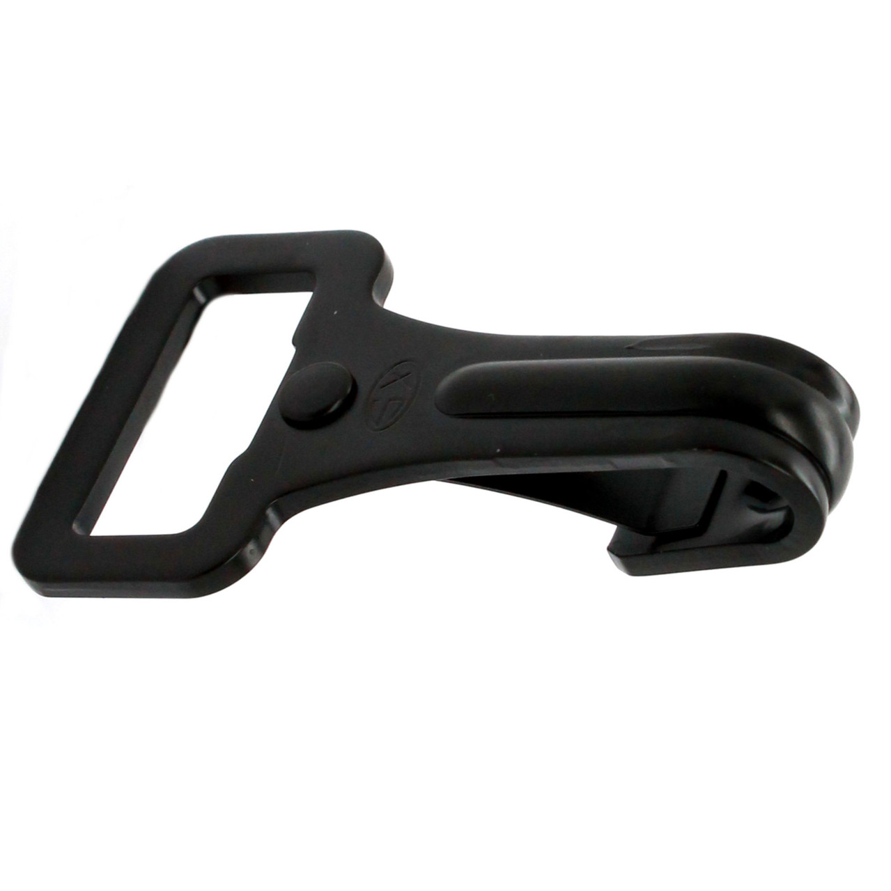 Forged Aluminum Snap Hook w/ Fixed Eye - Black