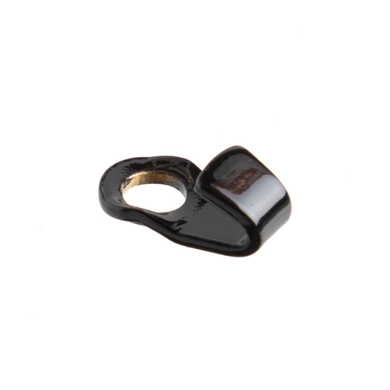 Lace Hooks Gloss Black Brass Top