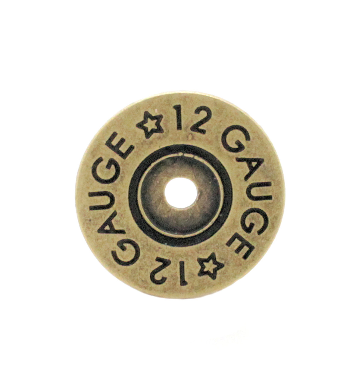 Shell cap bezel concho front.