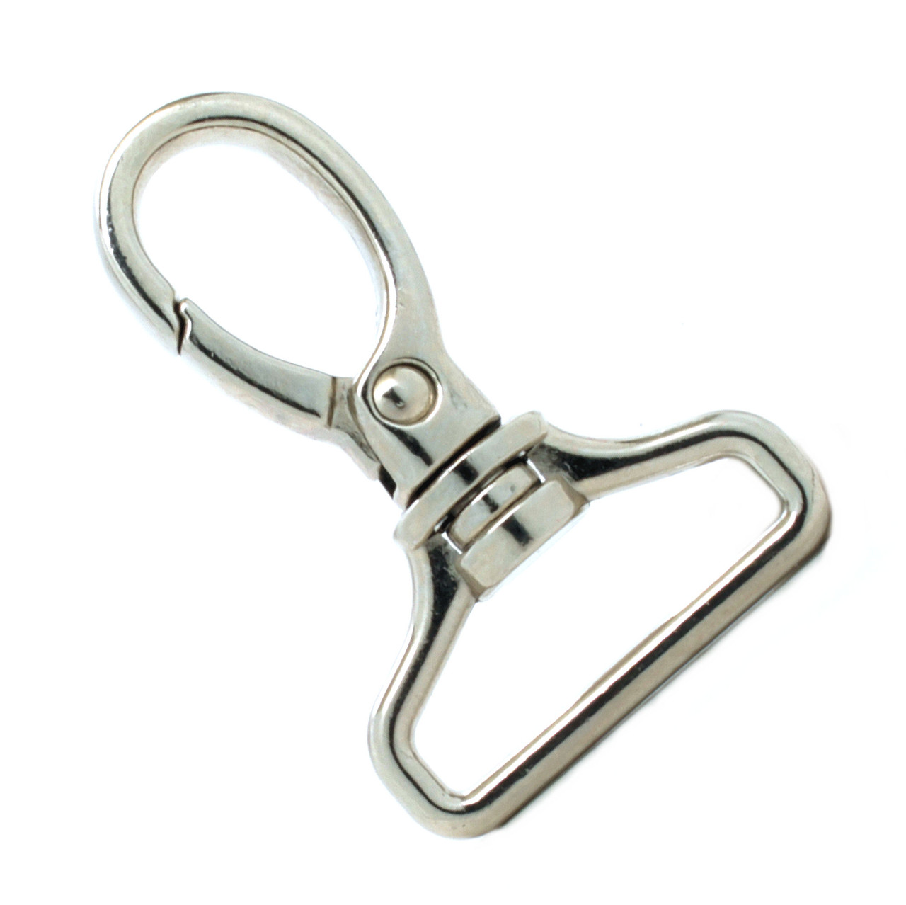 Metal Swivel Snap Hook - 1 inch - Nickel