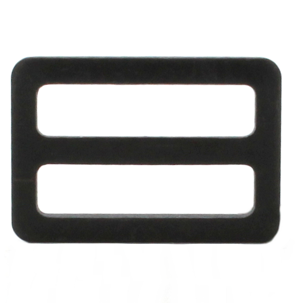 Front side of black 1-1/4" slide.