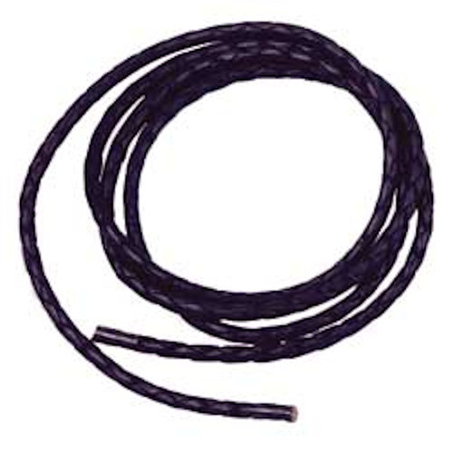 Leather Bolo Cord Black