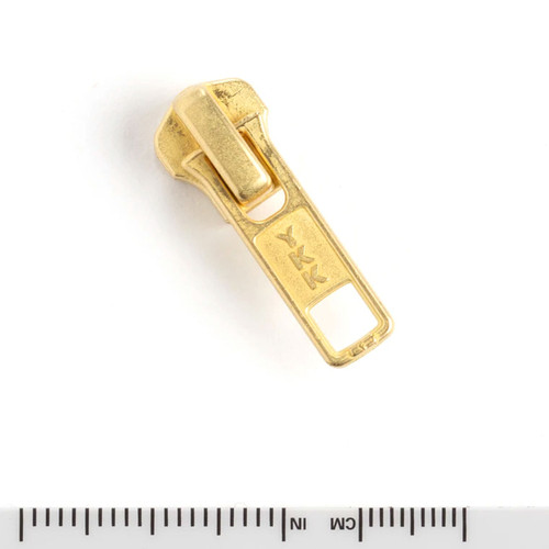 Brass Zipper Locking Pull Size 5 Sizing