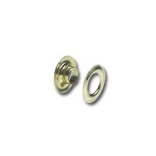 Solid Brass Grommets #0 1/4"  10 pack 11291-01