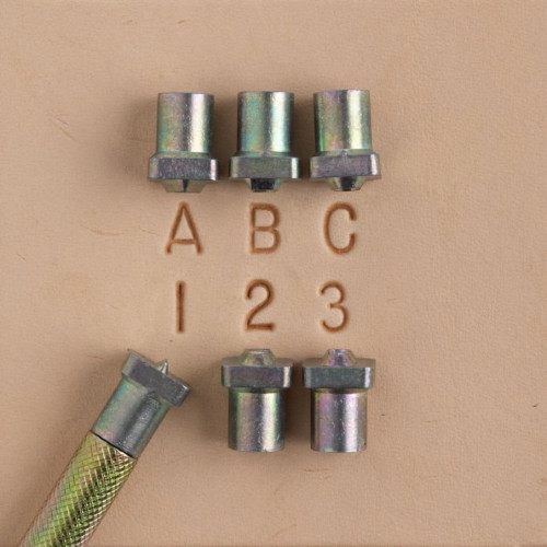  Alphabet Number Stamp Set 8137-00 Group