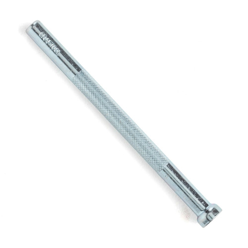 Domed rivet setter side view.