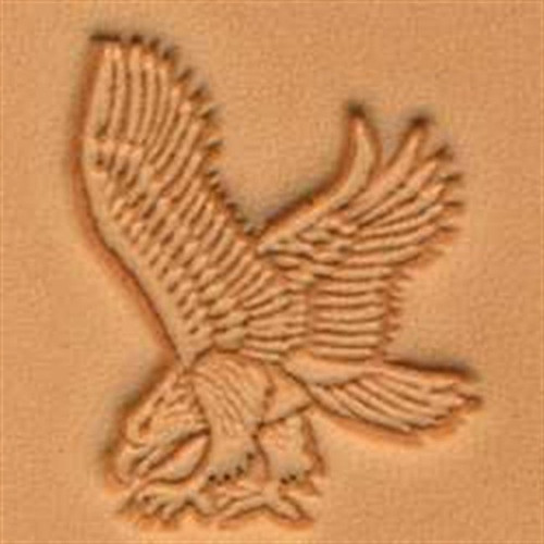 Craftool Eagle in Flight Lt View 3D Stamp