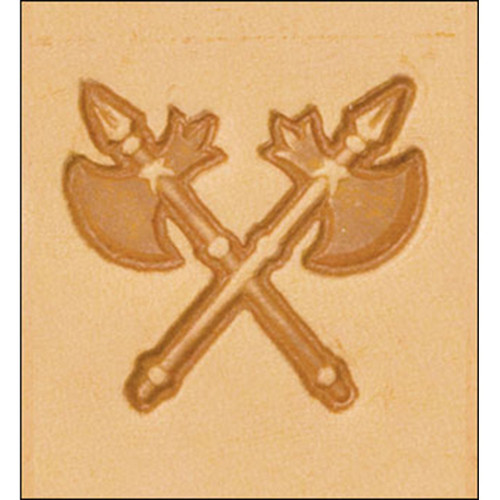Craftool 3d Crossed Blades Stamp 8566-00