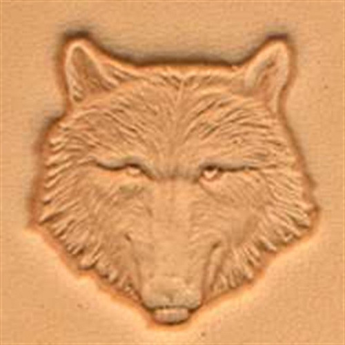 Craftool 3D Wolf Head Stamp 88459-00