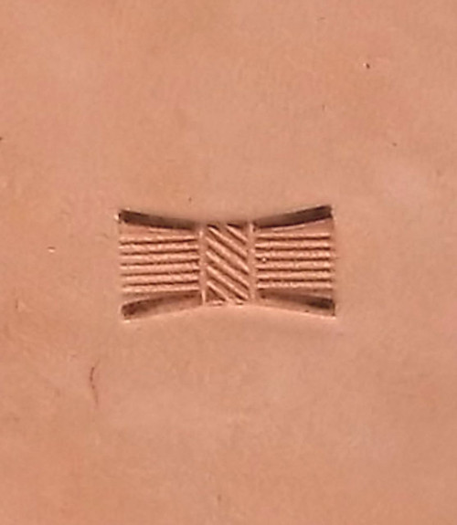 X513 Basketweave Leather Stamp   X513 Basketweave Leather Stamp
