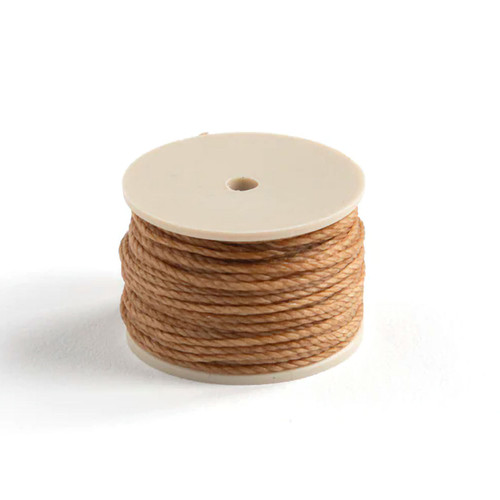 Natural thread bobbin for sewing.