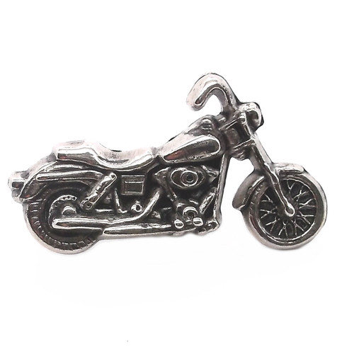 Motorcycle Snap Set Concho Antique Nickel 1-7/16