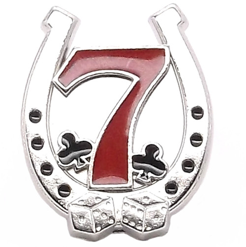 Lucky 7 Horseshoe Line 24 Snap Cap Lucky 7 Horseshoe Line 24 Snap Cap