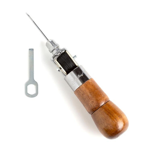 Lock Stitch Awl Kit with Thread Top