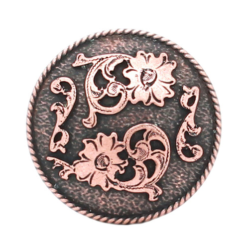 Turquoise Flower Daisy Concho, Gorgeous Conchos For Leather – Metal Field  Shop