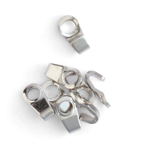 Boot replacement hooks for lacing.