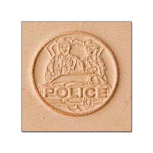 Police 3-D Stamp