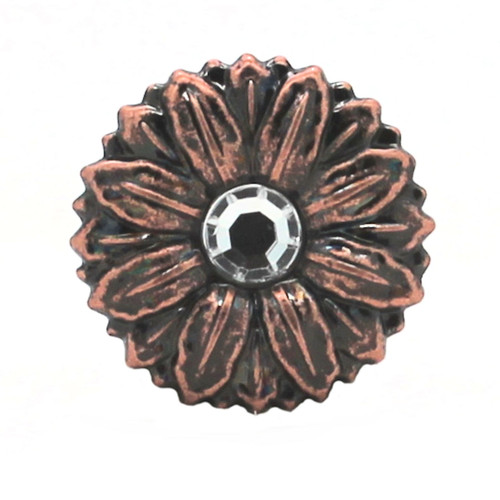 Sunflower Antique Copper Decorative Line 24 Snap