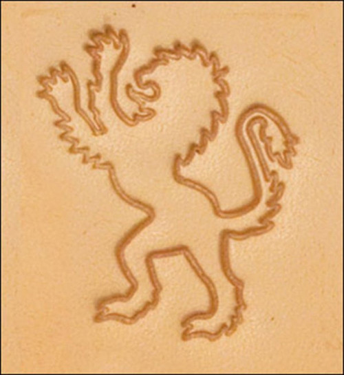 Craftool 3d Left Lion Stamp 8618-00 by Tandy Leather 