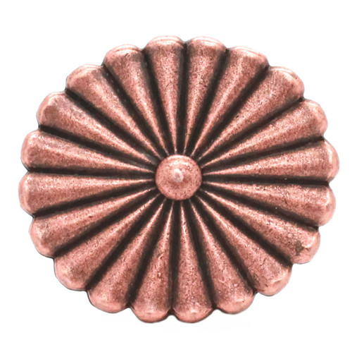 Pinwheel Trophy Belt Buckle Antique Copper Front Pinwheel Trophy Belt Buckle Antique Copper Front