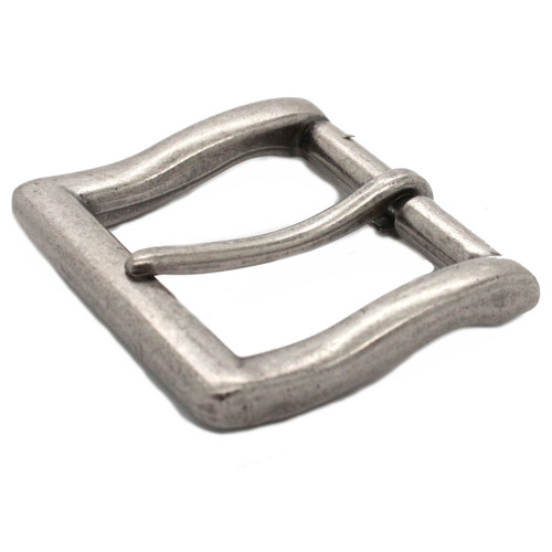 Square heel bar 1.5 inch antique nickel plate front