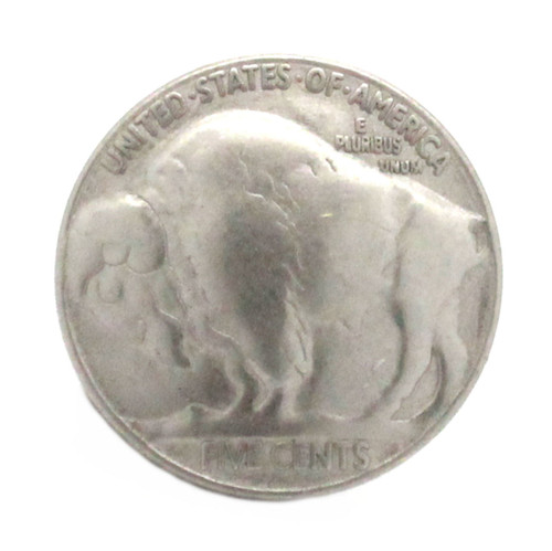 Buffalo nickel matte nickel front