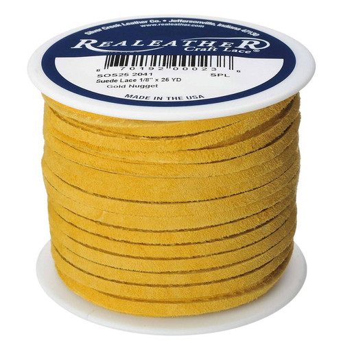 Gold Nugget Suede Spool