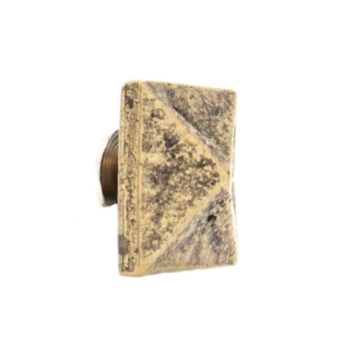Pyramid Concho Antique Brass Screw Back 3/4" Angle
