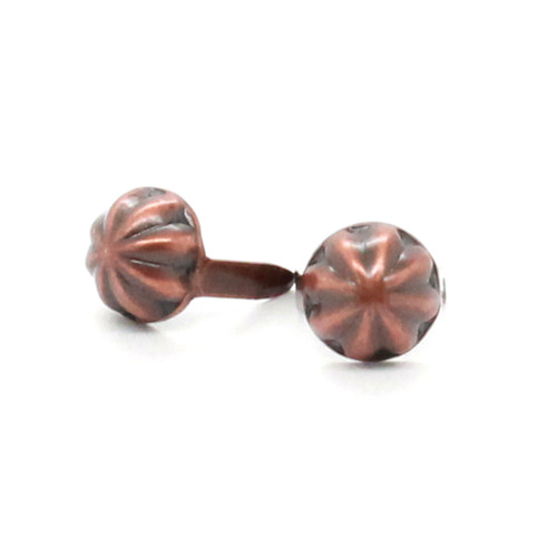 Parachute Nail Head Spots Antique Copper 1/4" Parachute Nail Head Spots Antique Copper 1/4"