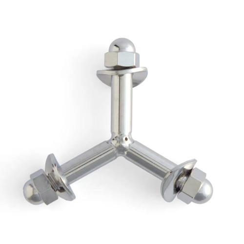 Tri-Bolt Antique Nickel Plate 1189-03 - Stecksstore