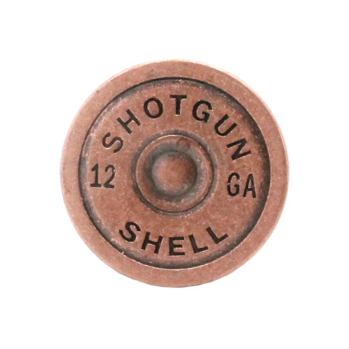 12 Gauge Shell Concho Metal Antique Copper Front