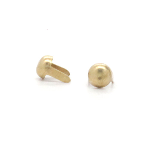 Brass Round Spot 3/16" Diameter Nail Head 100 pk. NH20328-01