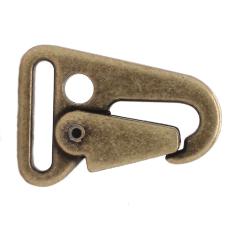 Lever Sling Snap Hook Antique Nickel 1 Inch Loop 14205-21