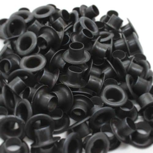 Eyelets Solid Brass Black 1/4